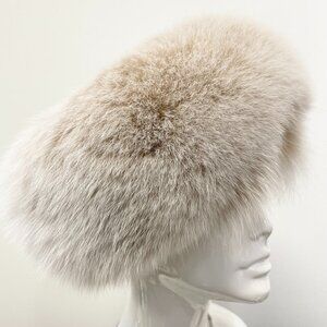 Genuine Fox Hat (Stone)